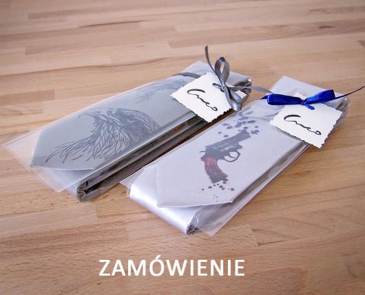 Zamówienie indywidualne - 3 krawaty  Gabriela Krawczyk