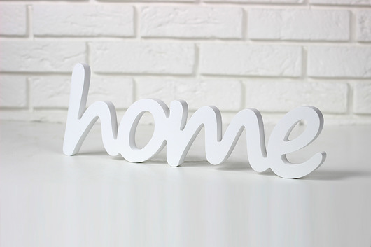 Napis 3D samodzielnie stojący home amdecor