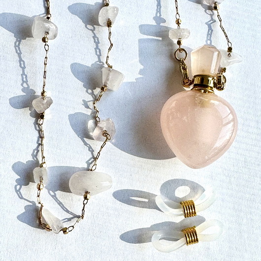 wisiory Perfumetka + Łańcuszek okulary - Pastelowa II - DLA MAMY