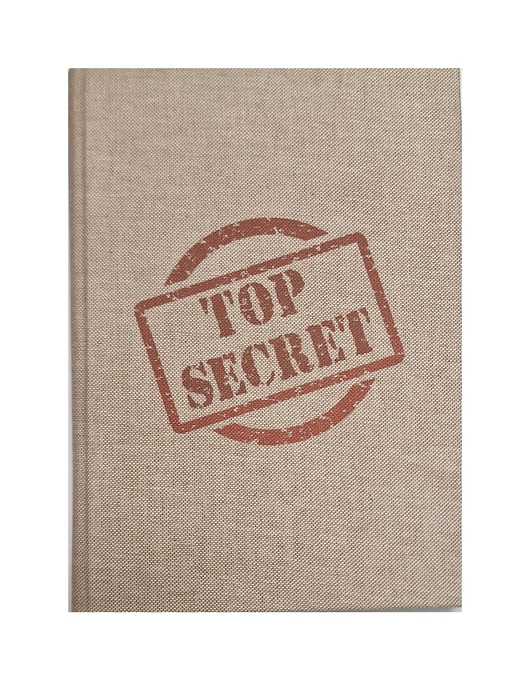 notatniki i albumy Notes Top secret A5 200 stron ecru w kropki