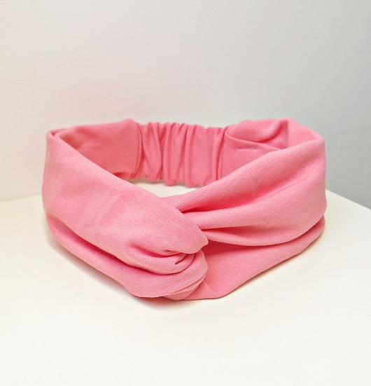 opaski do włosów Zaplotka  Fluo Pink  Opaska na głowę  SS22