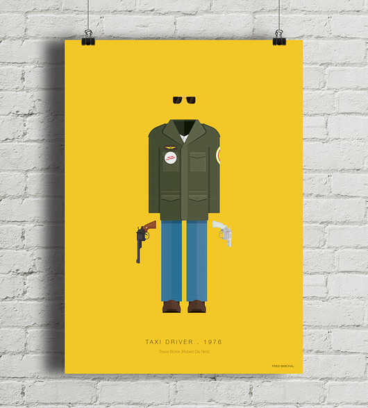 Plakat Taxi Driver  minimalmill