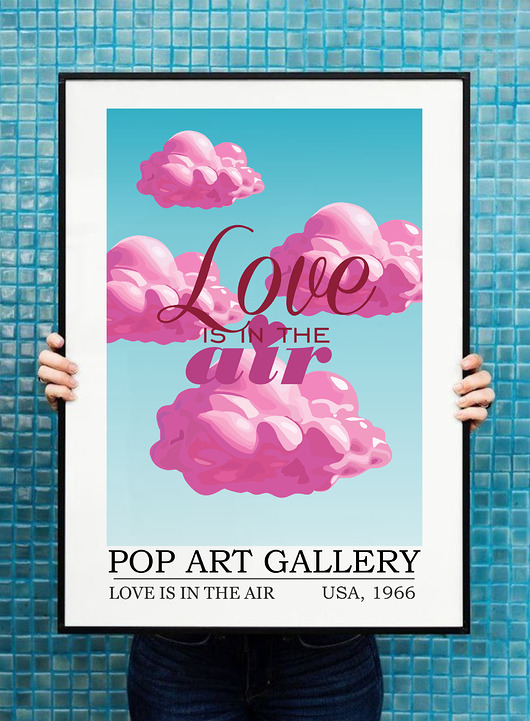 plakaty Plakat Love