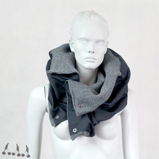 ::: MELANGE GREY & BLAcK ::: uniqo