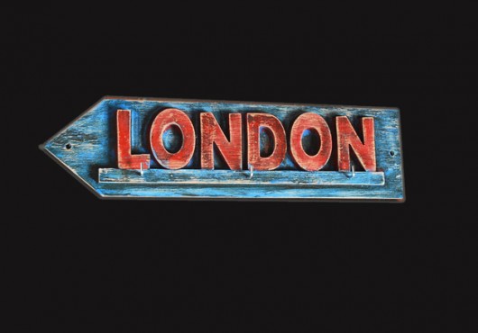 London - wieszak, tabliczka 3D Silva Drewniane Dekoracje