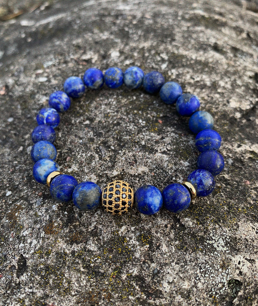 biżuteria męska Bransoletka Męska Sodalit