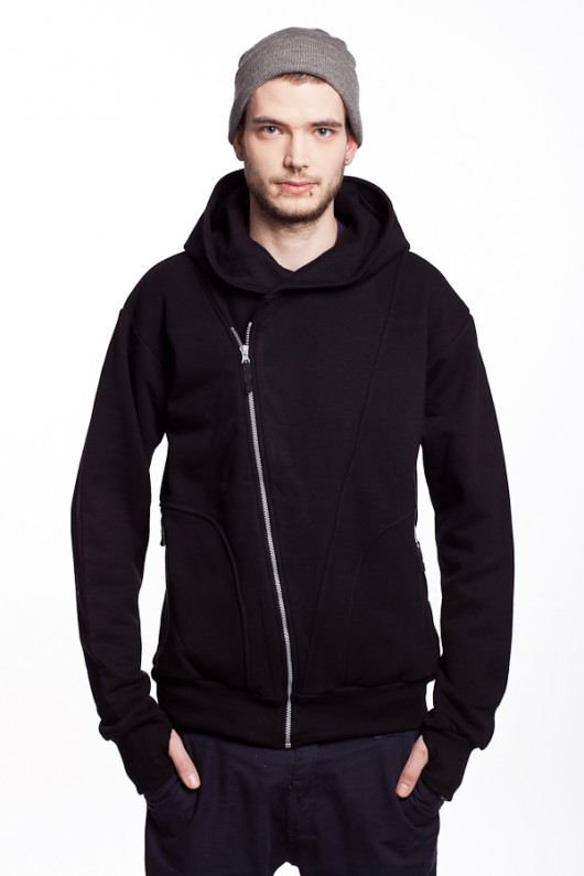 The bassman bluza męska  black SLOGAN