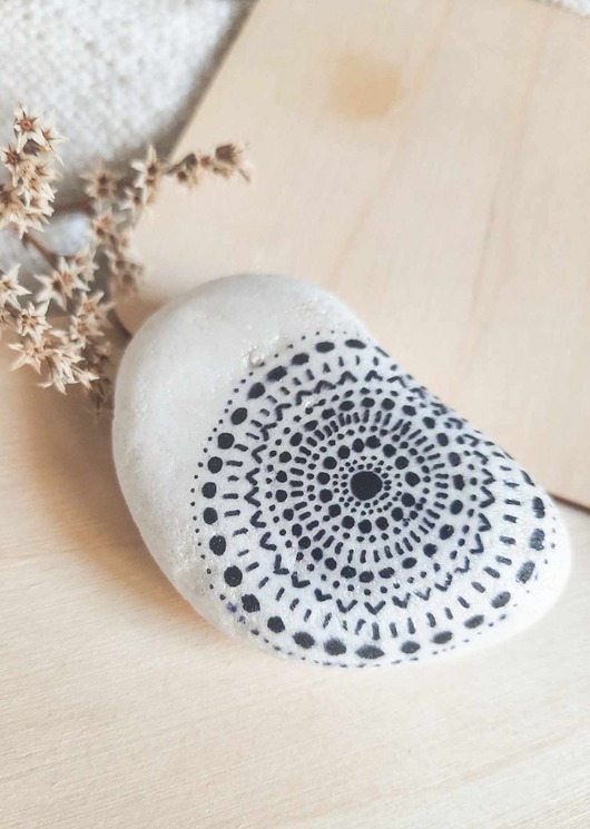 magnesy Kamień Ozdobny - magnes Mandala