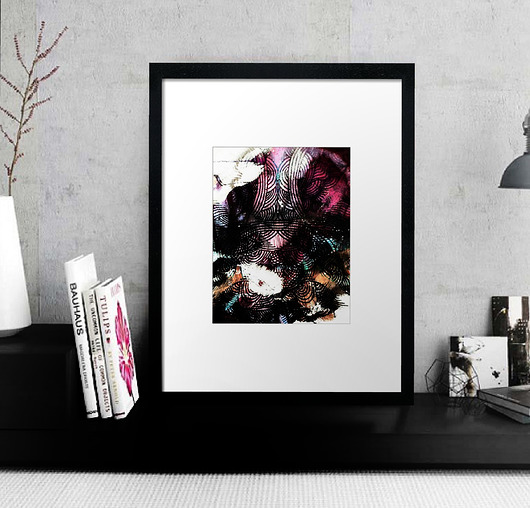 Plakat Grafika autorski wzór "Dirty" ThinLine