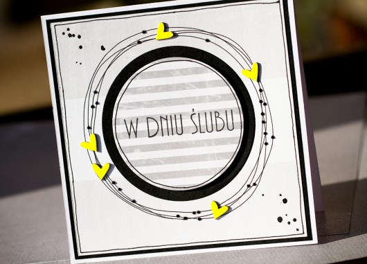 Neon w dniu ślubu FojAga