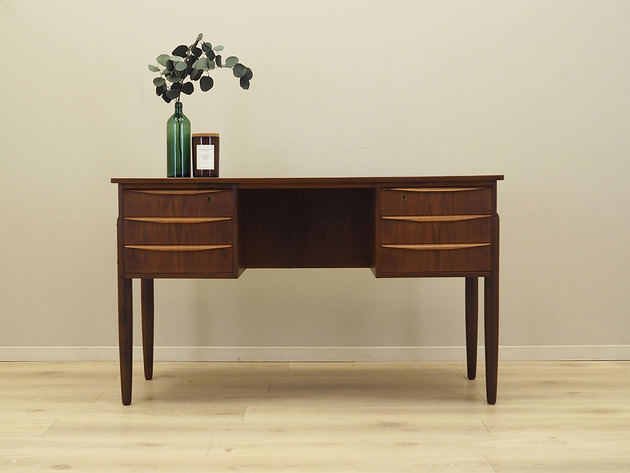 biurka Biurko tekowe, duński design, lata 60, produkcja: Dania