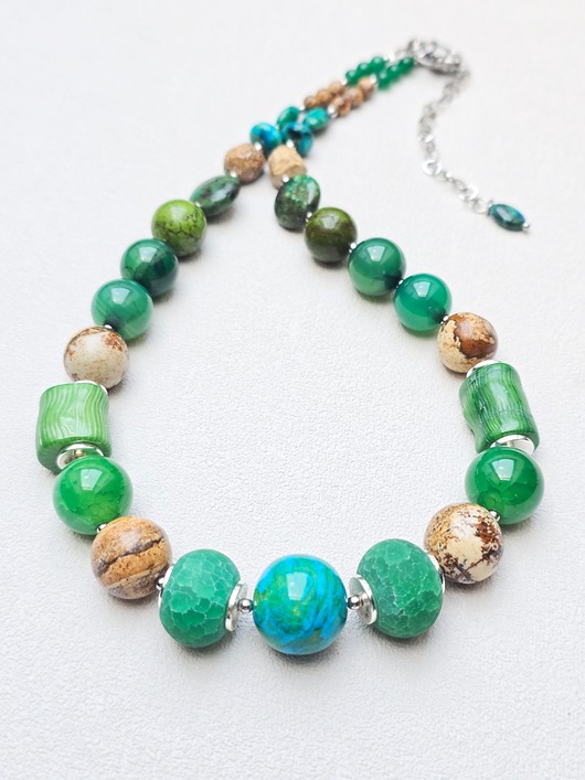 korale Stopniowane Korale Zielono Mi