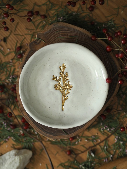 Podstawki pod kadzidełka Spodek na biżuterię lub palo santo