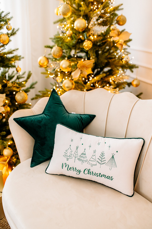poduszki z napisami Świąteczna poduszka dekoracyjna, poduszka Merry Christmas