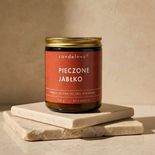 świeczniki i świece Pieczone Jabłko świeca sojowa