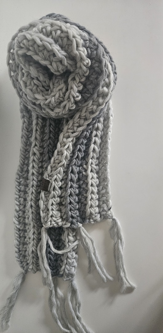 szale damskie Wełniany szal