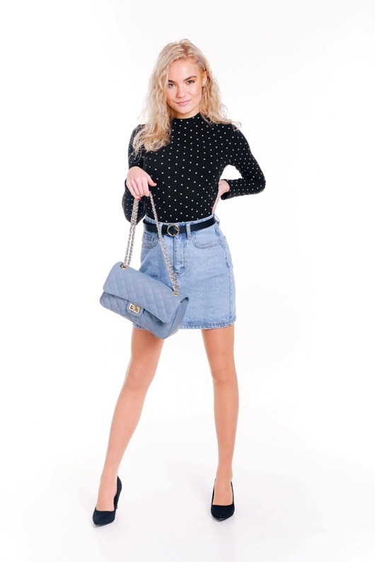 torby na ramię Torebka skórzana pikowana -  (6935)