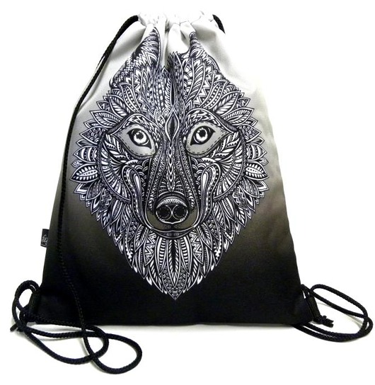 Worek z wilkiem Gaul Designs