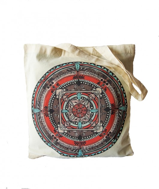Torba ekologiczna. Mandala Malgorzata Domanska