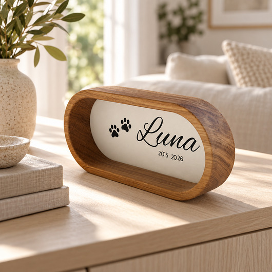 ramki na zdjęcia Personalizowana ramka dębowa