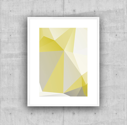 plakat 100x70 LOWPOLY 5 ED design for fun