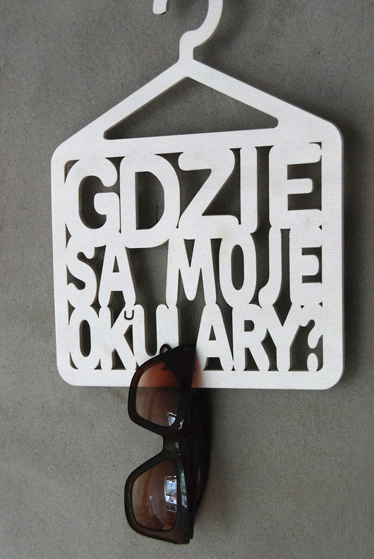dodatki - różne Wieszak na okulary 