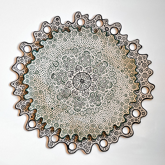 Patera na ścianę 31cm Hypnotic