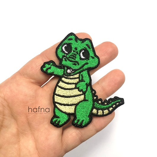 naszywki na ubrania Naszywka Krokodyl Andrzej łatka do przedszkola