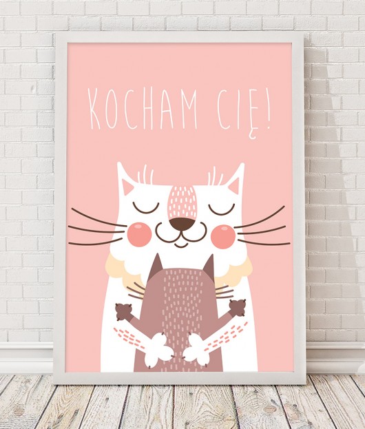 Obrazek A3 - Kocham Cię Desihome