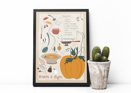 plakaty Krem z dyni - plakat A3/B2