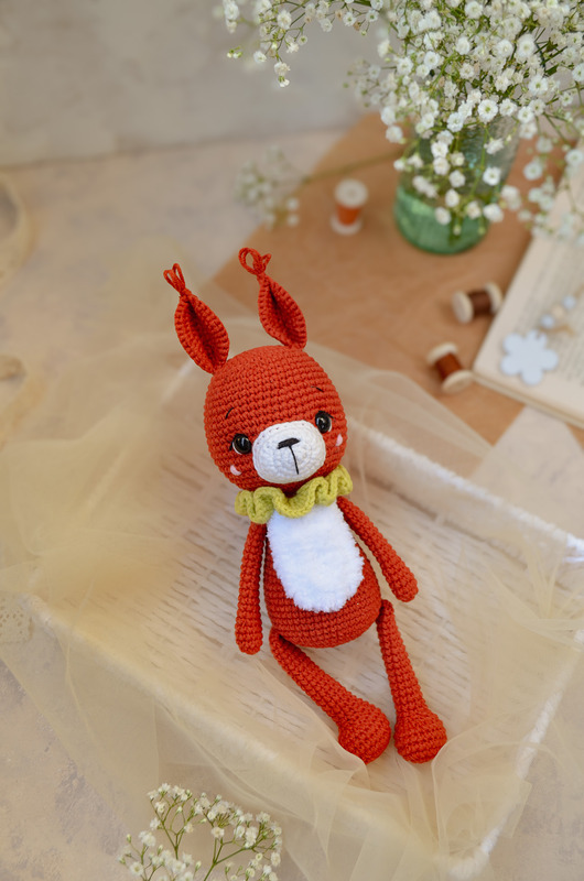 misie i maskotki Maskotka wiewiórka, Zabawka na prezent, Prezent dla dziecka