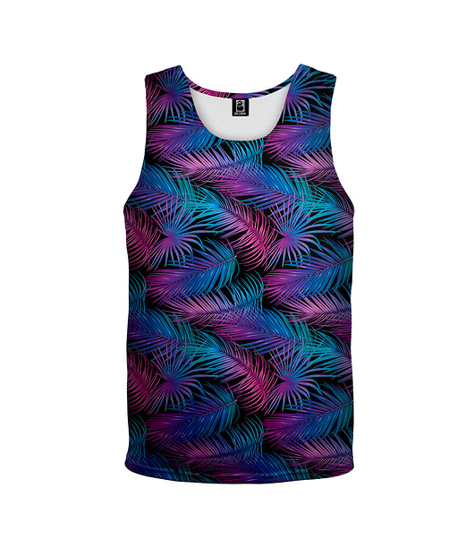 t-shirty dla chłopców Bokserka Top Boy DR.CROW Palmy Fiolet