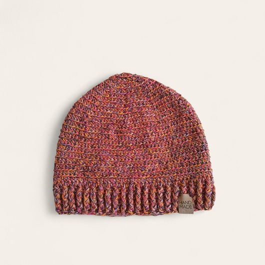 czapki damskie Czapka handmade z wełną merino