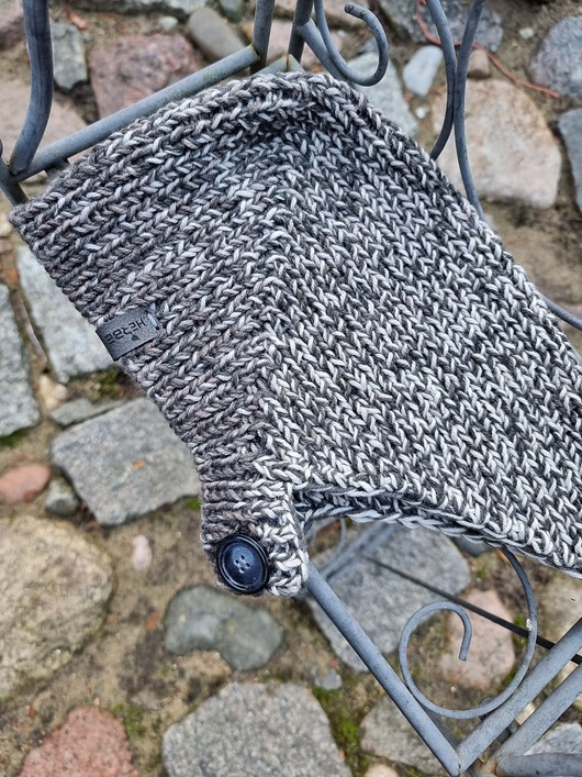 czapki damskie Farbowana roślinami chustka bandana Taniny Merino