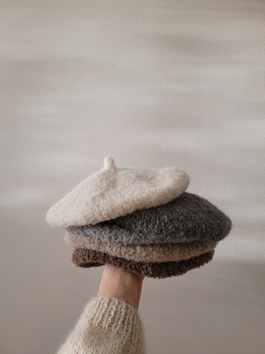 czapki damskie Full of Knots - beret