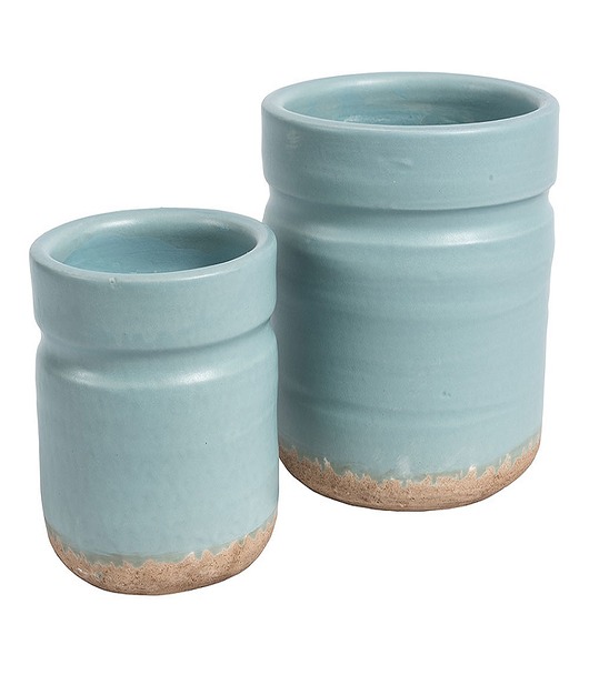 Donica, doniczka, osłonka Azzurro I, II błękit Home Design
