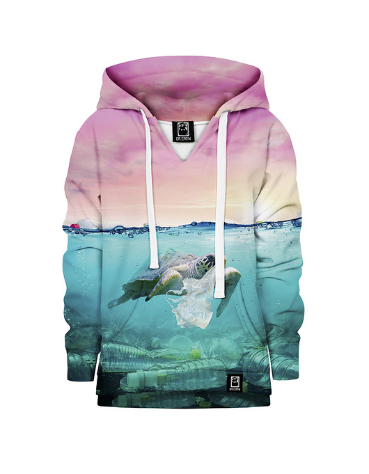 bluzy dla dziewczynki Bluza Turtle Eko