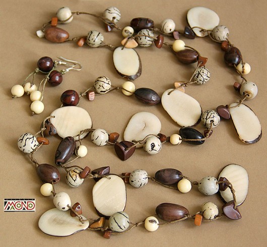 Brązowy orzech tagua (n266) Galeria Macondo