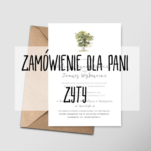 Zamówienie dla Pani Zyty Old Soul Mood Prints