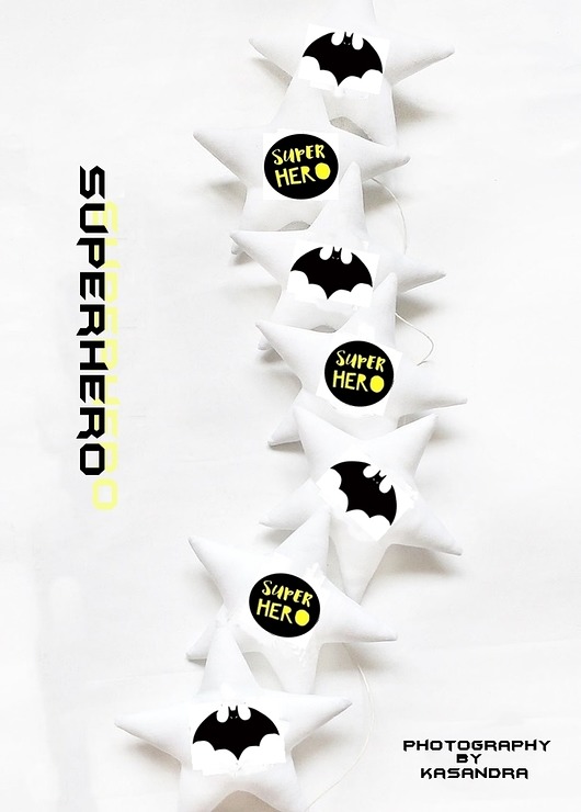 SUPERHERO- girlanda Pracownia ktorej nie ma
