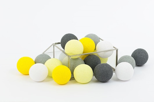  COTTON BALLS SMOKEY YELLOW 35 KUL cottonove love