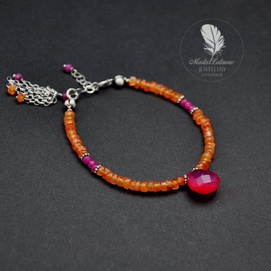 Bransoletka >Tangerine twist Marta Latawiec