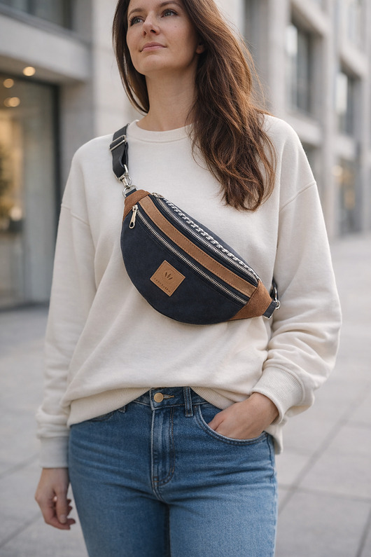 saszetka nerka Zamszowa nerka basic Arizona