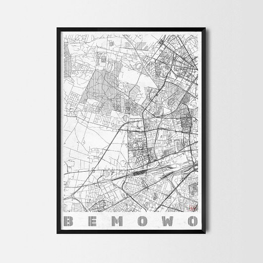 plakaty Plakat Bemowo - CityArtPosters