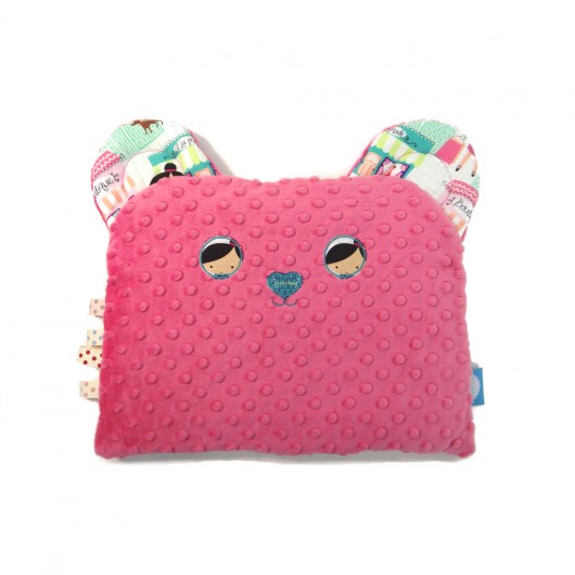 Poduszka SLEEPY BEAR zakupy/fuksja GuGa DESIGN