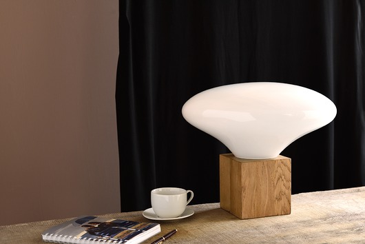 Lampa stołowa COCOON biała LGH0614 GIE EL