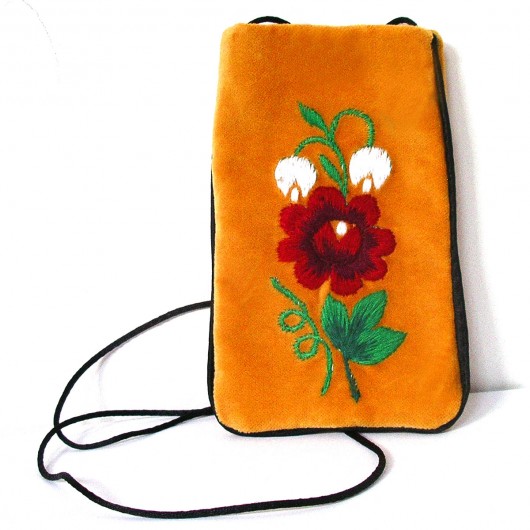 iPhone / Mobile Sleeve (Folk Art Embroidery) na ludowo