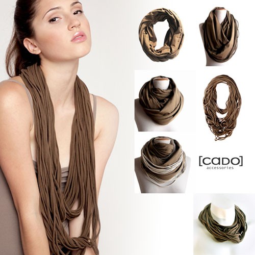 Szalik Tuba Zamotka Cado Brownie CADOaccessories