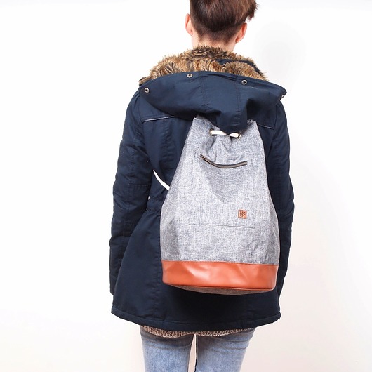 Worek na ramię / Plecak Nuff Duffel gray Nuff