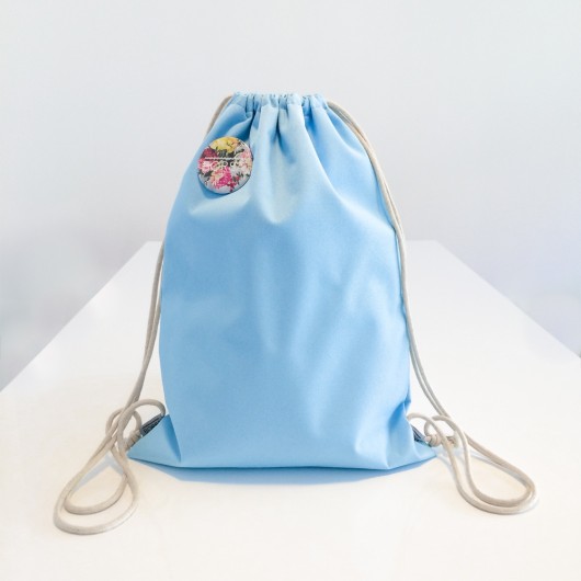 Gym Bag light blue BORBA